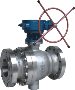 固定式美標球閥（蝸輪傳動）