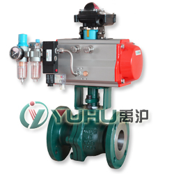 氣動(dòng)法蘭球閥（單作用氣缸）