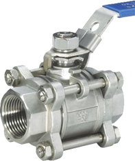 三片式內(nèi)螺紋球閥